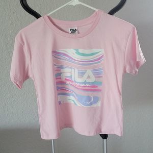 Fila Girls Pink T-shirt